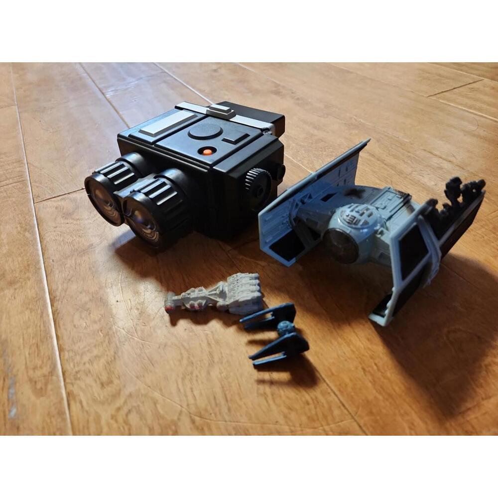 Star Wars Micro Machine 1996 lot. Luke's Binoculars, Tie fighter. Tantive IV